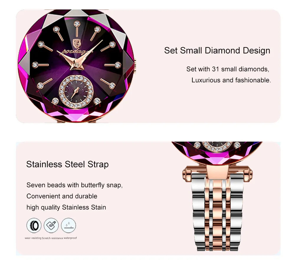 Luxury Watch For Ladies diamond style