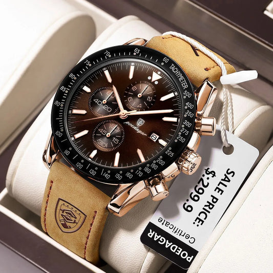 POEDAGAR Luxury Casual Watch