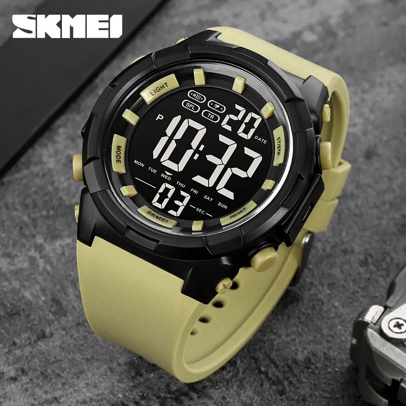 Military Digital Men's Watch Waterproof